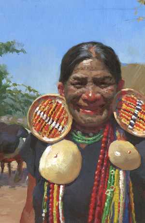 Kaang Chin Woman