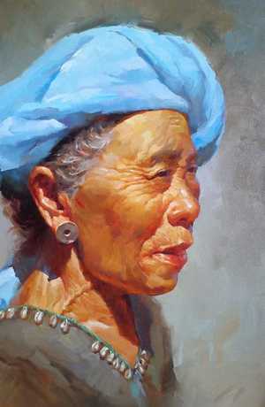 Blue Lady